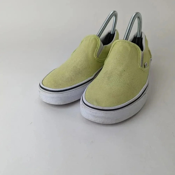 Vans Lime Green Loafers 6.5/8 - Picture 4 of 7